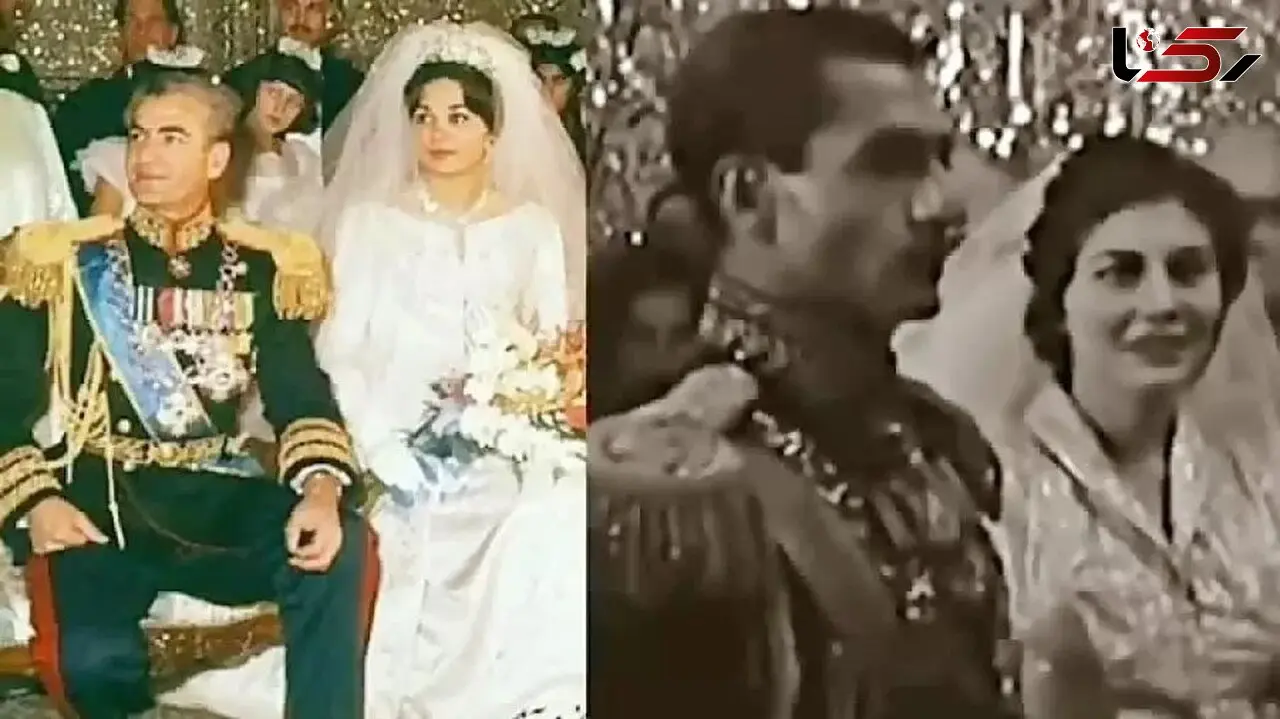 فیلم عروسی / ثریا زن دوم شاه درباره شب عروسی‌اش؛ شاه مرتب دستم را میفشرد و در گوشم حرف میزد ...خوابم می آمد اما ... / مردان سفید مو وقتی کنار شاه بودم ....