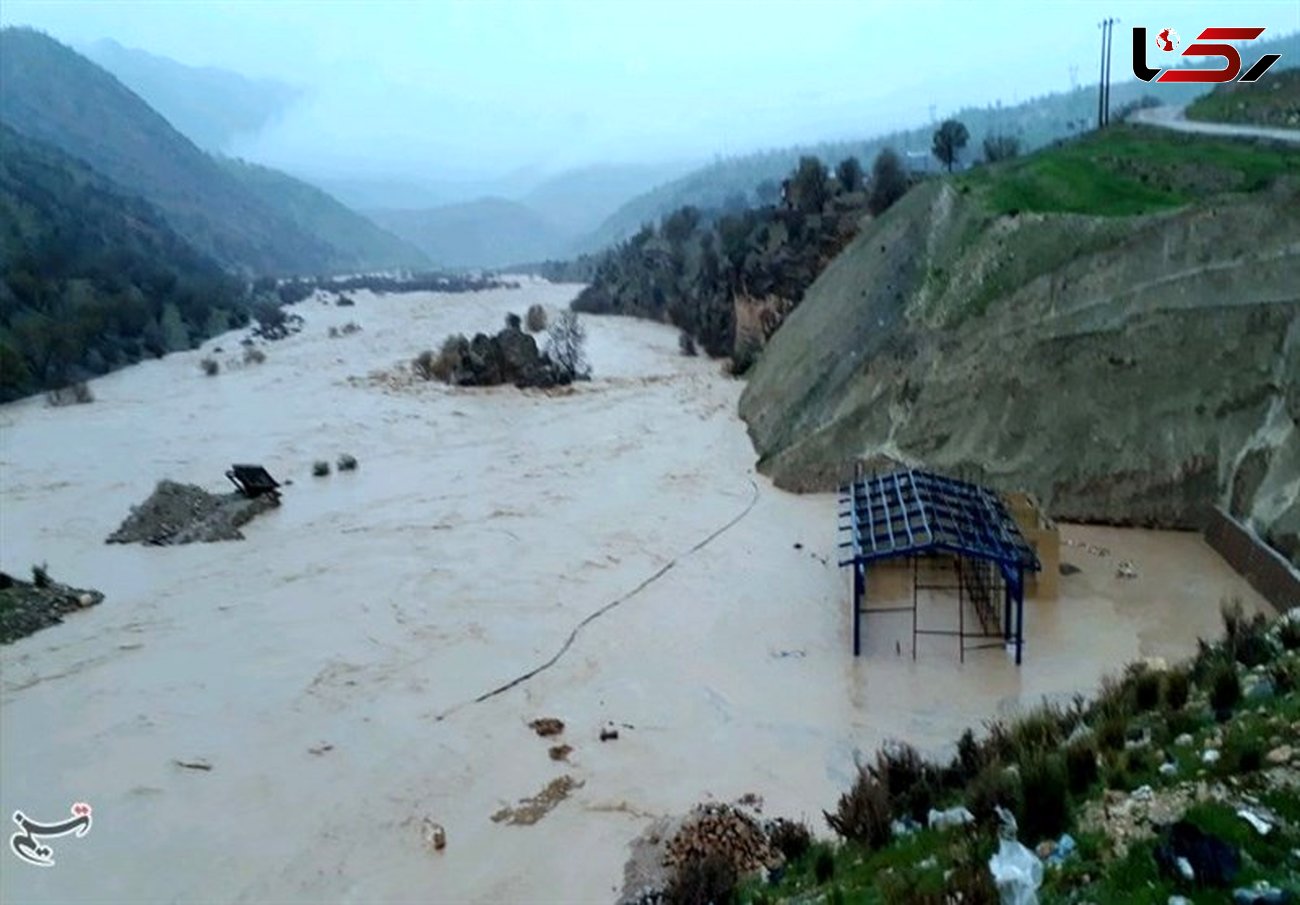  روستایی در کهگیلویه و بویراحمد کامل زیر آب رفت+عکس 