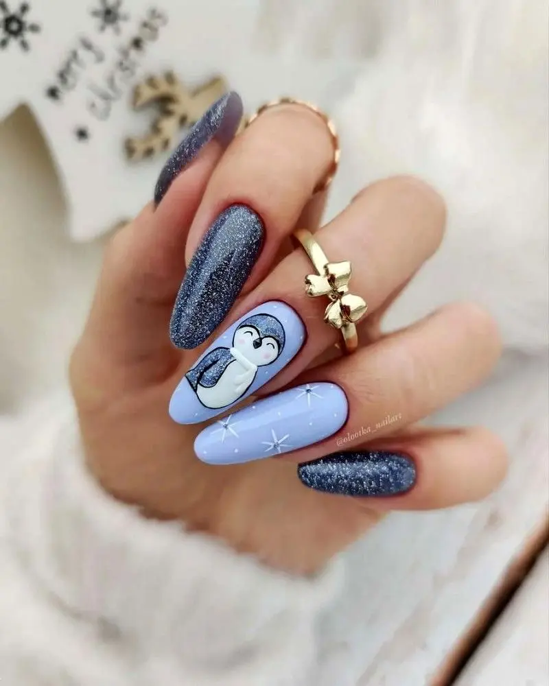 ناخن زمستانی | 30 طرح ناخن زمستانی ساده و شیک مناسب عروسی و تولد و حتی روزمره در تنوع بالا
