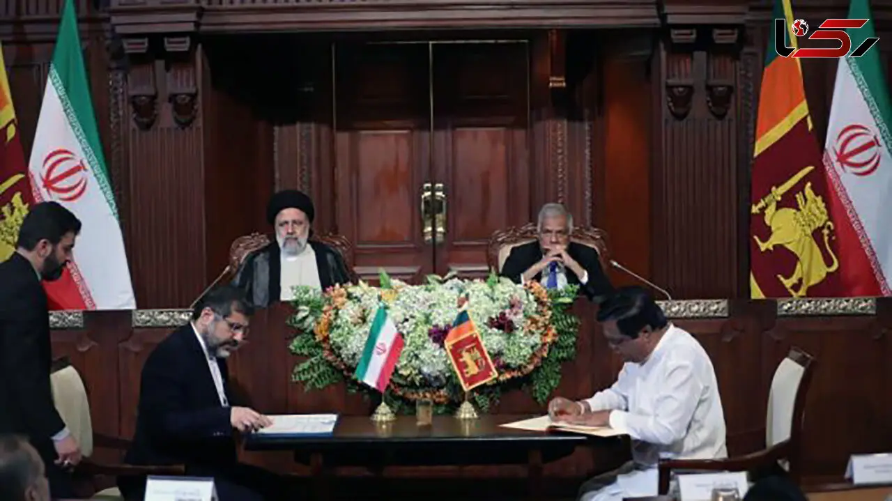  امضای 5 سند همکاری مشترک میان مقامات ایران و سریلانکا 