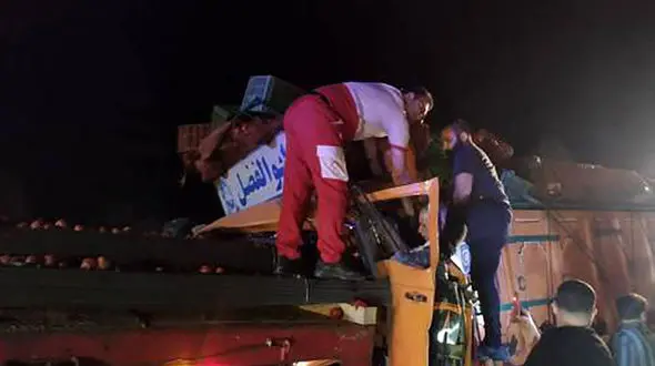 تصادف مرگبار کامیوه با تریلی در جلفا + جزییات