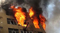 مهار آتش سوزی یک واحد مسکونی در دزفول