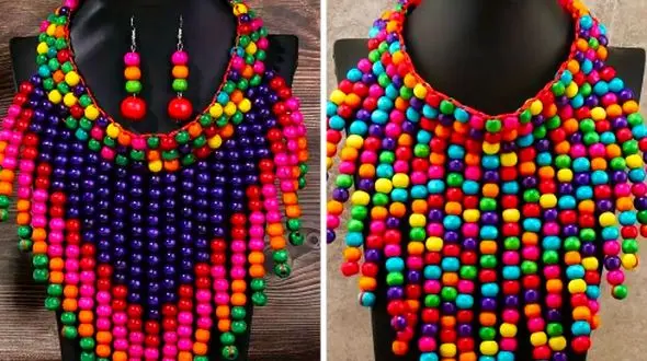 جدیدترین مدل‌ های گردنبند فانتزی هفت رنگ برای طرفداران استایل‌ های خاص