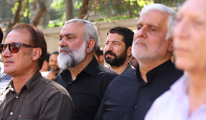 تشییع پیکر مرحوم حبیب‌الله کاسه ساز