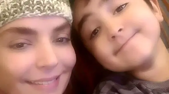 سلفی مادر پسری سپیده خداوردی