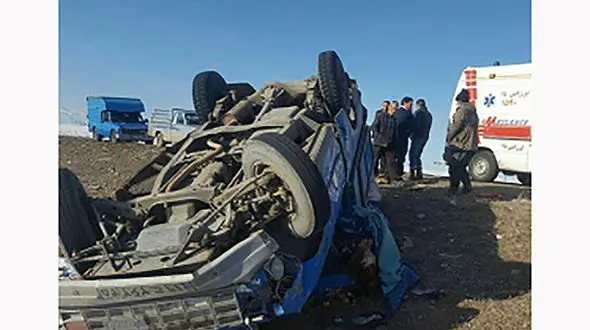 2 کشته حاصل تصادف مرگبار در اهواز 