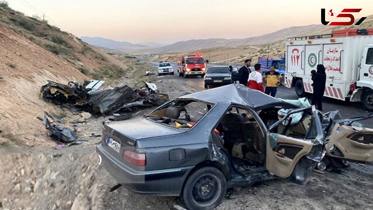  ۹مصدوم در حادثه رانندگی محور اهر تبریز