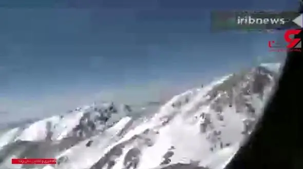 نخستین فیلم از لاشه هواپیمای مرگ + فیلم