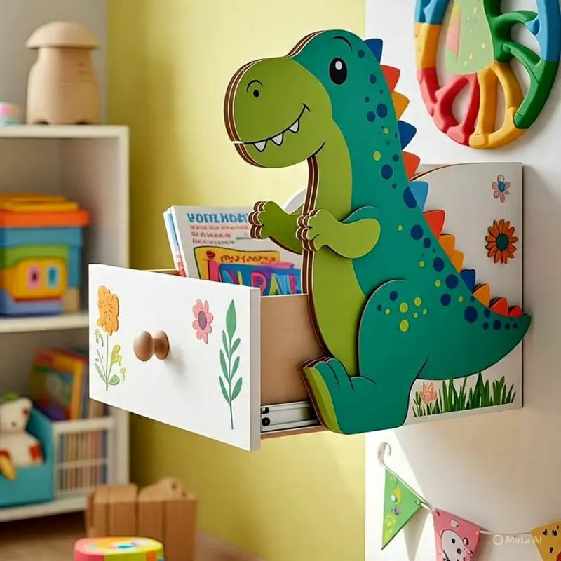 کتابخانه فانتزی اتاق کودک