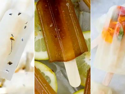 چگونه بستنی یخی خانگی بسازیم؟ 15 روش خلاقانه و آسان بدون قالب حرفه‌ای