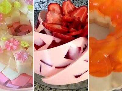 تزئین ژله به سبک حرفه‌ ای؛ 15 طرح و ایده جدید