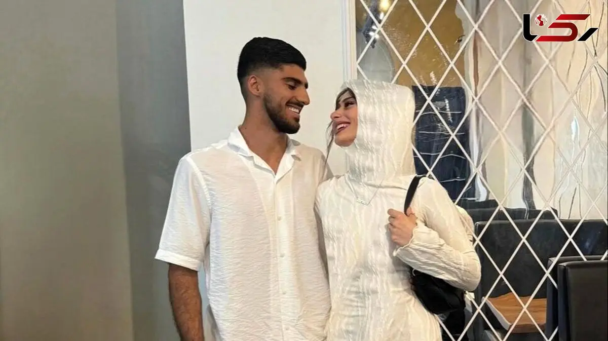 عکس / نگاهی به حلقه ازدواج ظریف و زیبای فردین رابط و همسرش در مراسم عقد کنان / سلیقه منحصر به فرد بانو