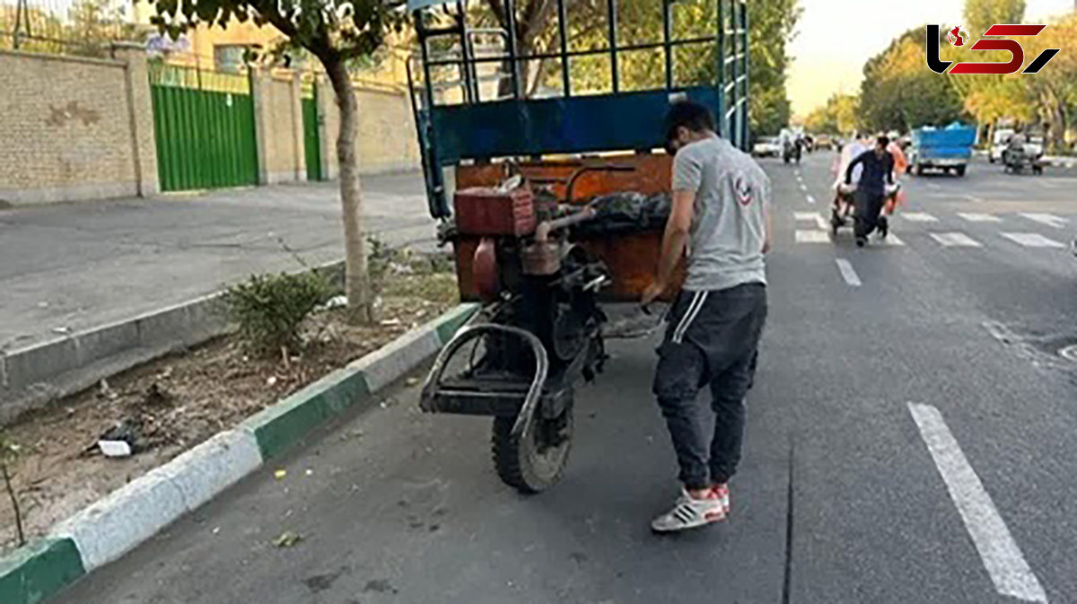 فرار زن و مرد از صحنه چاقوکشی خونین در خیابان پیروز تهران ! / ماجرا چه بود ؟!