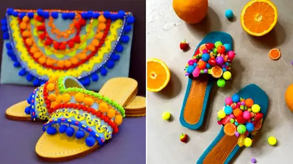 صندل زنانه چند رنگ مرواریدی: با این 15 مدل شیک همیشه ترند باشید