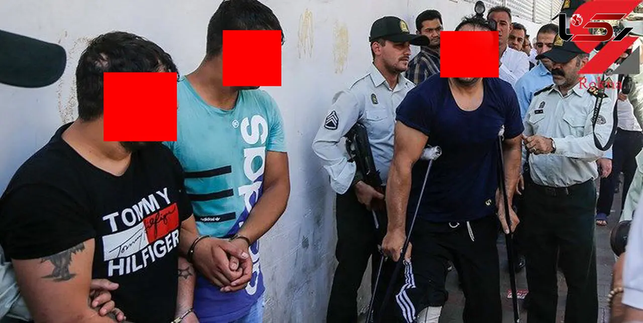 عکس چهره 3 گنده لات که یک شهر را به هم ریختند ! / پلیس اراک انتشار داد