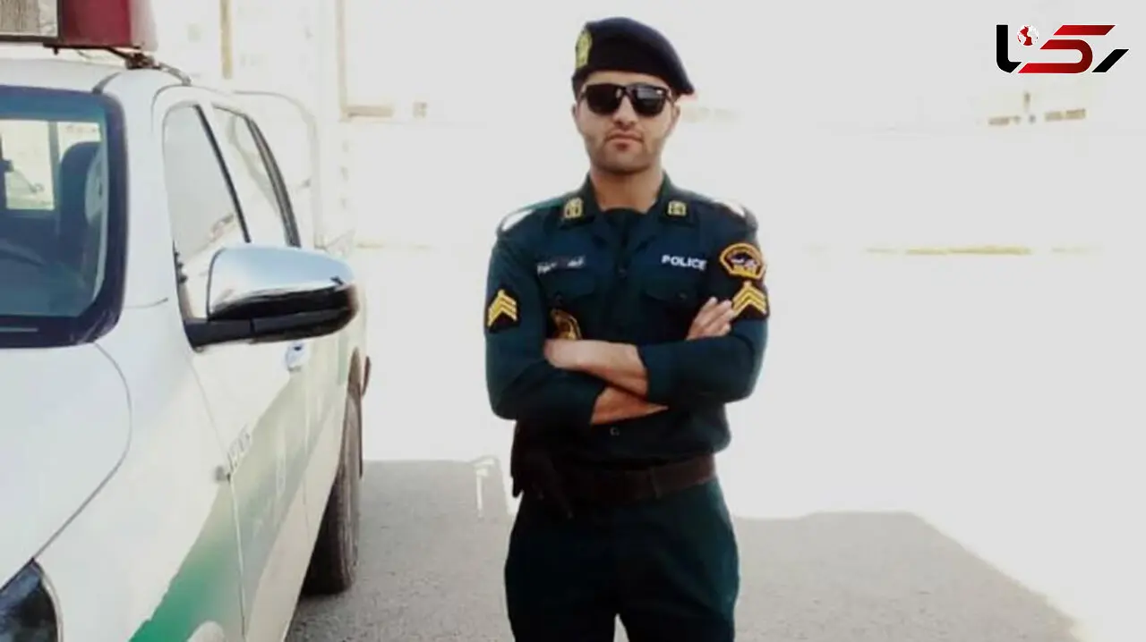  عکس مامور پلیس که در آبادان شوک آور شد