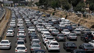 ترافیک سنگین در آزادراه کرج-تهران/ محورهای شمک-دیزین و پونل-خلخال مسدود هستند