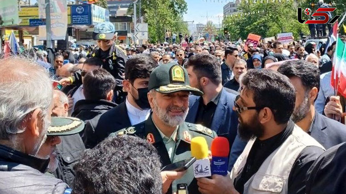 رادان در راهپیمایی روز قدس: دوربین‌های طرح عفاف و حجاب هیچ خطایی نخواهند داشت