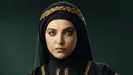 عکس / لباس عروس ملکه وار تلمای سریال رویای نیمه شب /  آیدا ماهیانی با شباهت زیاد به مرلین مونرو !