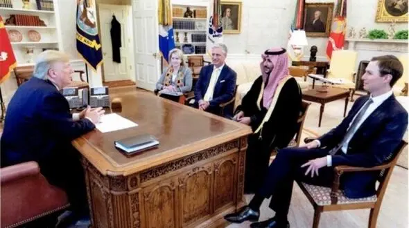 معاون وزیر دفاع عربستان پیام بن‌سلمان را به ترامپ تحویل داد
