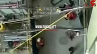حادثه دلخراش در خیابان برای 2 کارگر ساختمانی+فیلم