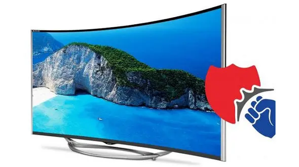 عرضه تلویزیون فوق دقیق خمیده