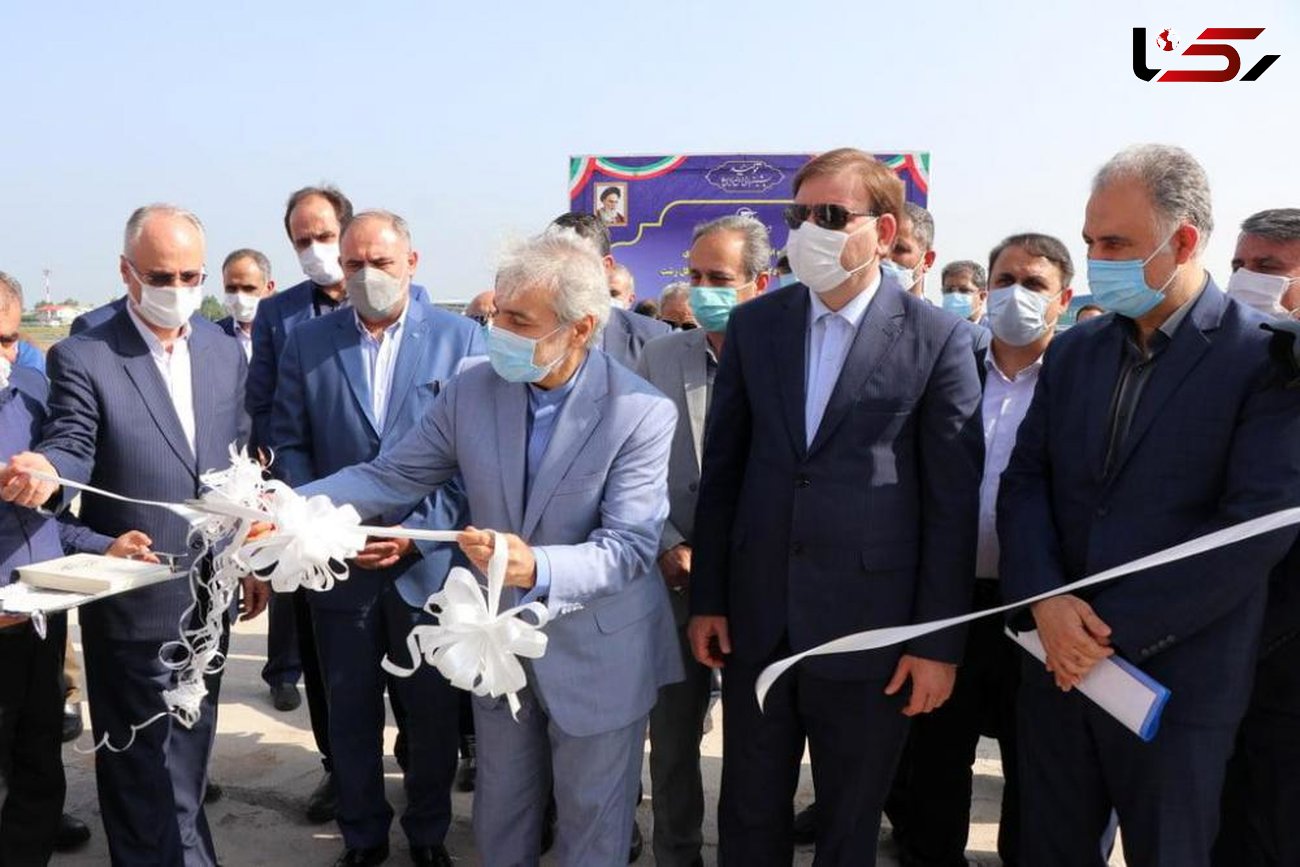 افتتاح پروژه‌های توسعه‌ای فرودگاه بین المللی سردارجنگل رشت