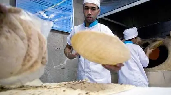 کیفیت نان سفره های مردم کرمانشاه