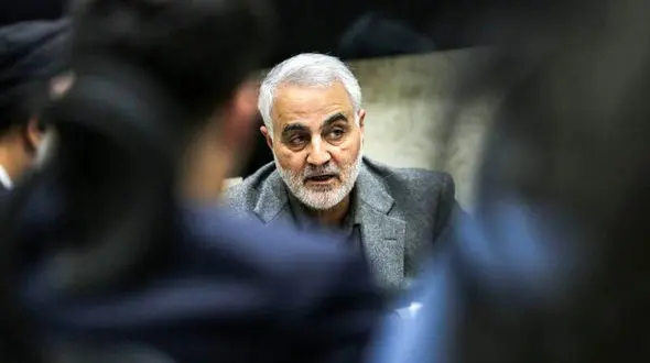 آخرین عکس یادگاری فاطمیون با سردار سلیمانی؛ روز قبل از شهادت