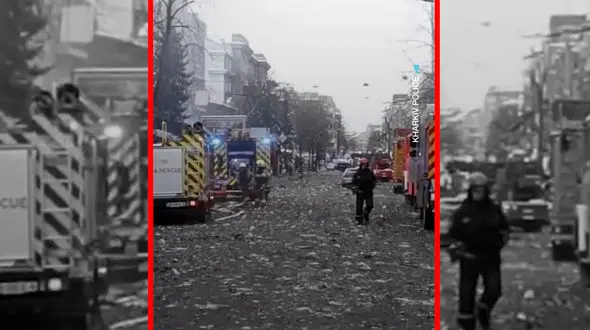 فیلم خسارات گسترده موشک های بالستیک در اوکراین