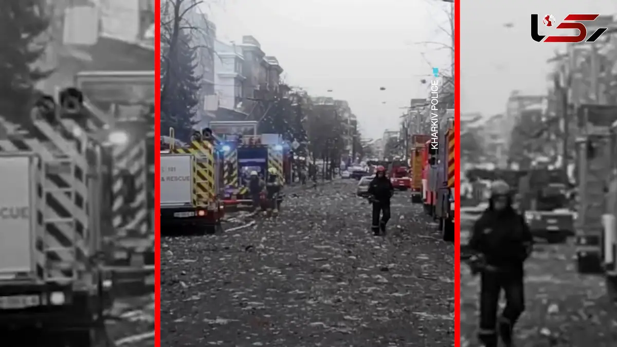 فیلم خسارات گسترده موشک های بالستیک در اوکراین