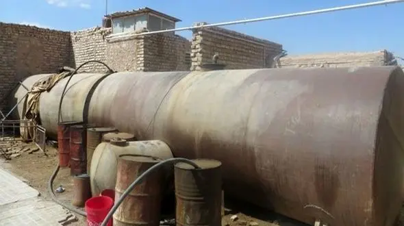 دپوی ۳۰ هزارلیتر گازوئیل در عجیب‌ترین جای ممکن!
