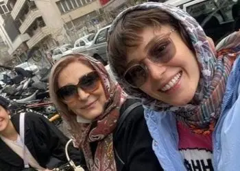 فیلم/ فرشته حسینی، همسر افغانستانی نوید محمدزاده: مادرم انقدر زیبا بود که تو دوران جنگ پدربزرگم می ترسید بدزدنش، فرار میکنن پاکستان و بعد ایران