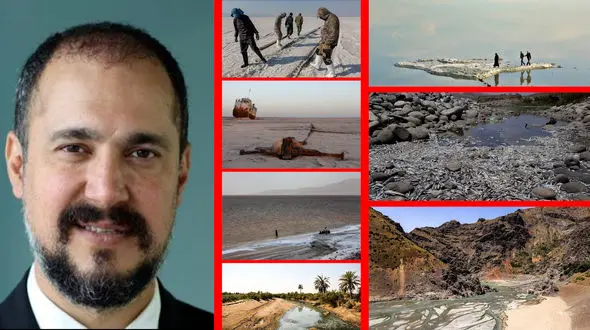 ایران در کم‌آبی مطلق / واکاوی حاکمیت آب کشور و راهکارهای فرار از بحران در گفت و گو با  کاوه مدنی دانشمند ایرانی + فیلم و صوت 