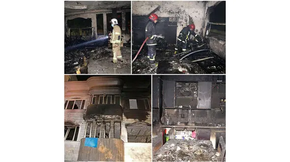 زنده زنده سوختن جوان مشهدی در یک فاجعه + عکس