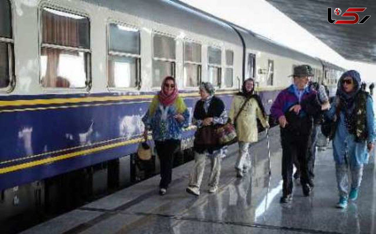 ورود قطار گردشگری روسی - ایرانی به اصفهان