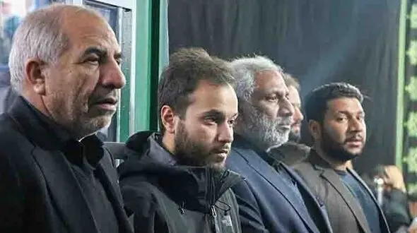 فرزند سردار سلیمانی جای خالی حاج قاسم را در این مراسم پُر کرد