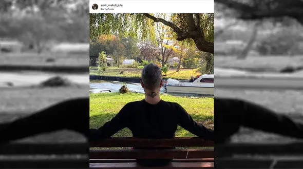 خالکوبی عجیب بازیگر ایرانی +عکس 