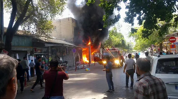 تلاش مرد قزوینی برای زنده ماندن فایده ای نداشت / جسد کباب شده او پیدا شد+ تصاویر