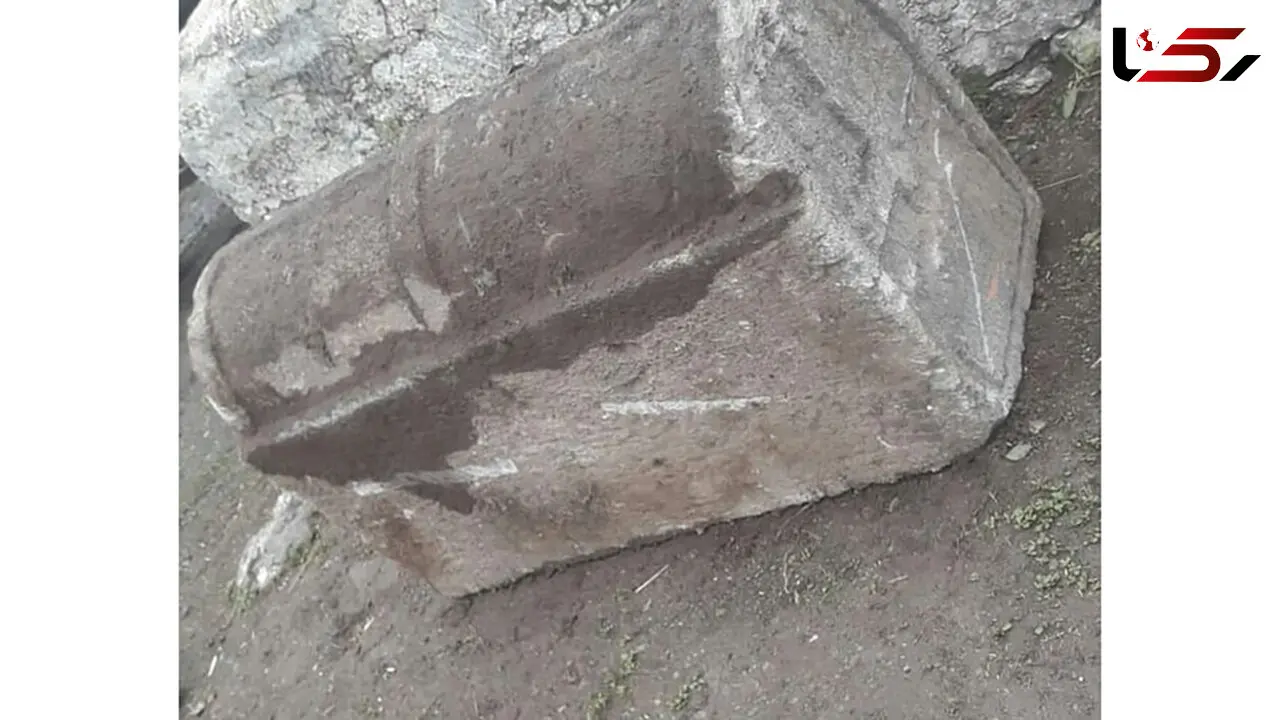 بازداشت مردی که در اهر تابوت سنگی می فروخت