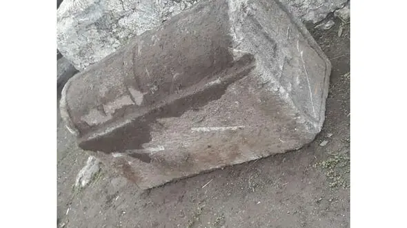 بازداشت مردی که در اهر تابوت سنگی می فروخت