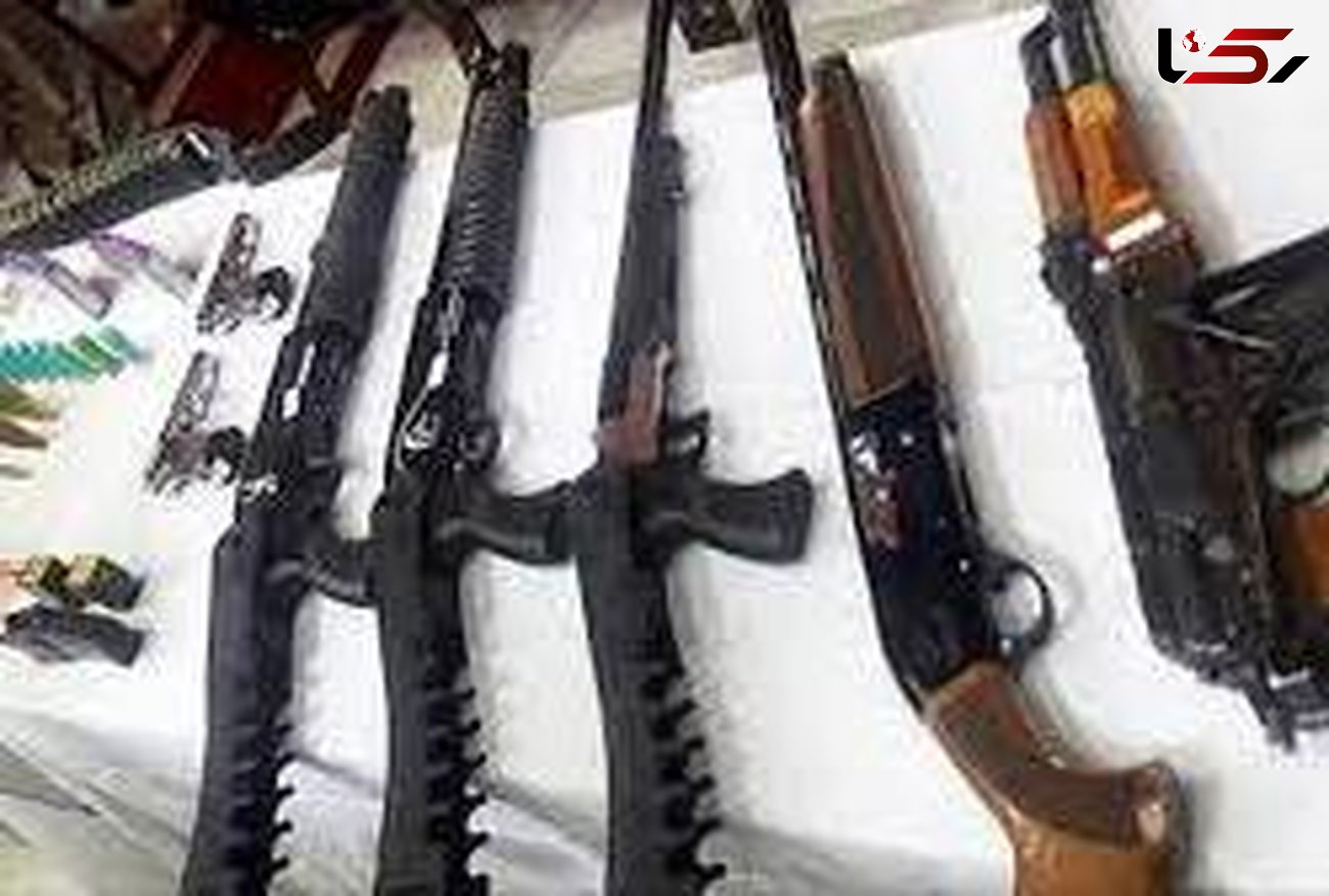 کشف 35 قبضه سلاح غیرمجاز در لرستان