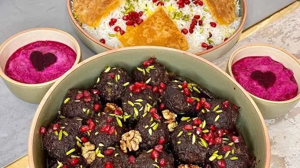 این غذا مخصوص طرفدارای کوفته است + فیلم
