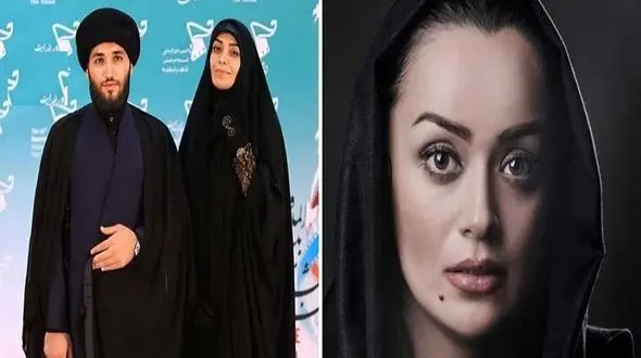 عکس عاشقانه و دیدنی الهام چرخنده و شوهرش در خارج کشور 