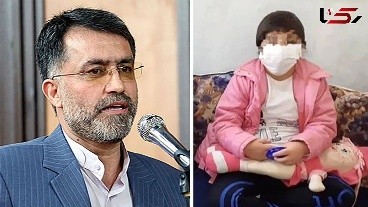 جزئیات بازداشت ناپدری تاکستانی به خاطر شکنجه دختر بی نوا + فیلم و عکس