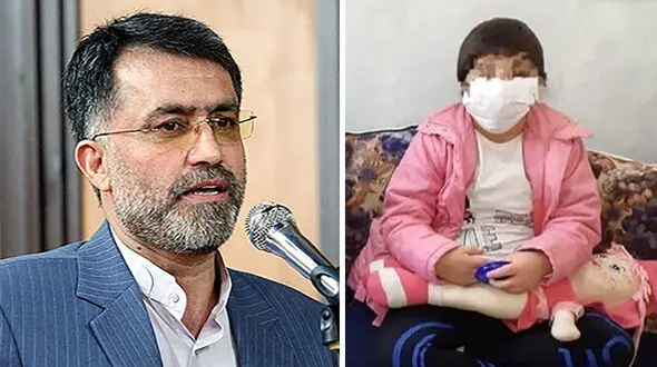 اعتراف ناپدری به آزار دختر 10 ساله در تاکستان /  یسنا کوچولو معلول است + فیلم گفتگوی اختصاصی با دادستان