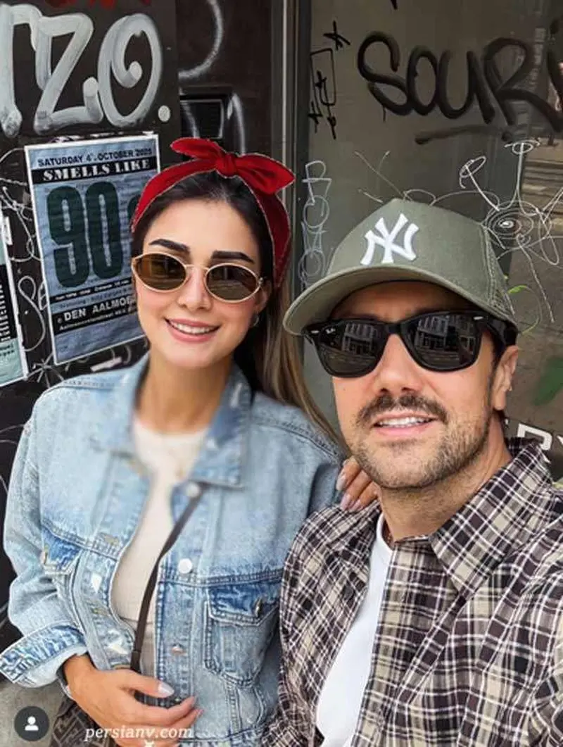  ازدواج شاهرخ استخری با همسرش