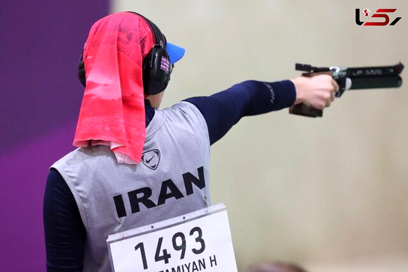 تیراندازی قهرمانی جهان؛ مدال برنز برای تپانچه بادی زنان ایران 