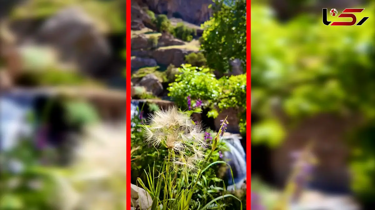 فیلم آبشارهای طبقاتی گریت در خرم آباد