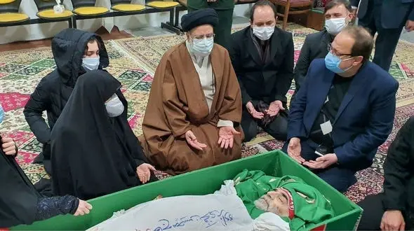 عکس پیکر چهره باز شهید فخری زاده در حضور رییس قوه قضاییه + جزییات